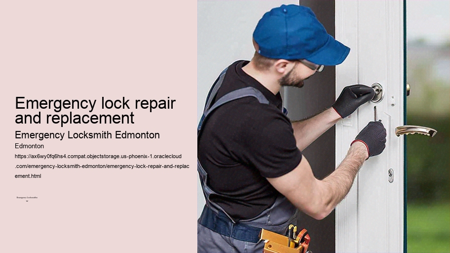 Emergency lock repair and replacement